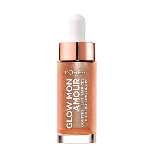 L'Oréal Paris Wake Up & Glow, Glow Mon Amour, Gotas iluminadoras, Tono Coral Glow