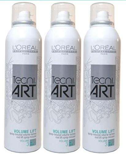 L'Oreal Professionnel 3 x TecniART Volume Lift Mousse Halt 3 Cada 250ml