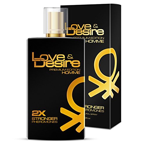 Love & Desire Man GOLD Premium Edition perfume con feromonas para hombres 100 ml