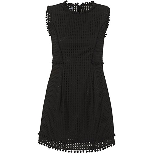 Love Moschino Tex Sangallo, Vestido para Mujer, Schwarz (Black C74), 42