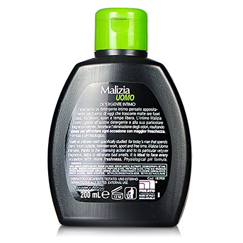 Malizia - Jabón Intimo para hombre - 200 ml