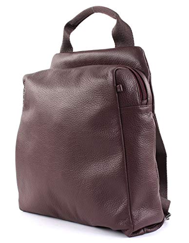 Mandarina Duck Mellow Leather Backpack S Vineyard Wine