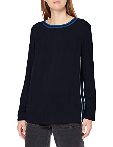 Marc O'Polo 9.0809E+11 Blusa, Azul (Midnight Blue 812), 38 (Talla del Fabricante: 36) para Mujer