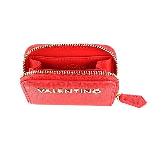 Mario Valentino VALENTINO by Divina SA Zip Around Wallet XS Rosso