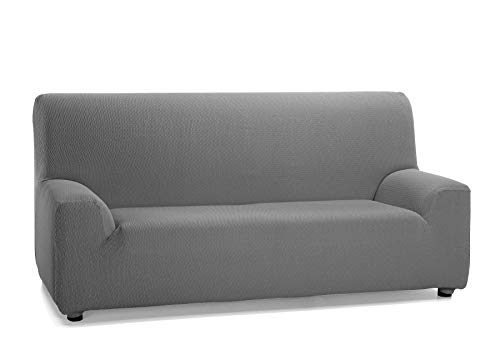 Martina Home Tunez - Funda elástica para sofá, Gris, 3 Plazas (180-240 cm)