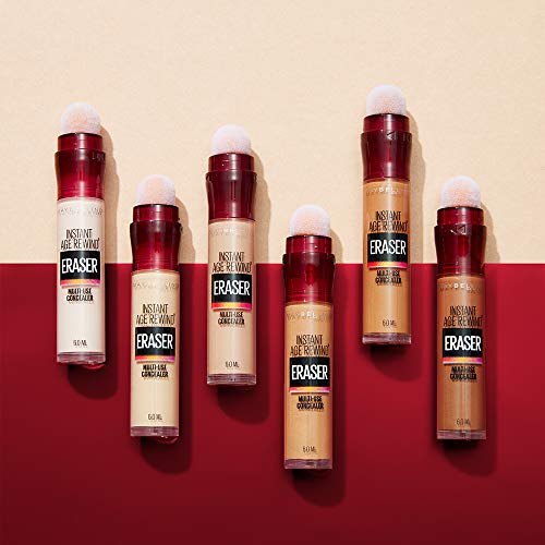 Maybelline Corrector de Ojeras, Bolsas e Imperfecciones Borrador Ojos Tono 07 Sand pieles medias 6,8 ml