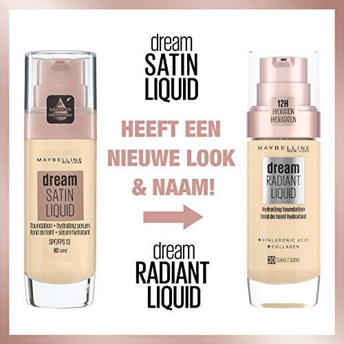 Maybelline Dream Satin Foundation Maquillaje Fluido 21 Nude