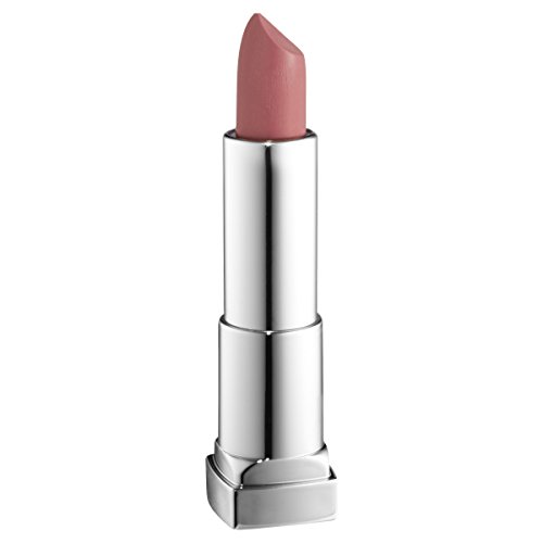 Maybelline New York Color Sensational Blushed Nudes, Pintalabios, Tono 107 Fairly Bare - 1 Barra De Labios