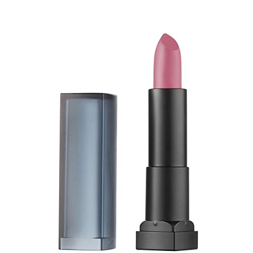 Maybelline New York - Color Sensational, Pintalabios Mate Hidratante, Tono 10 Nocturnal Rose