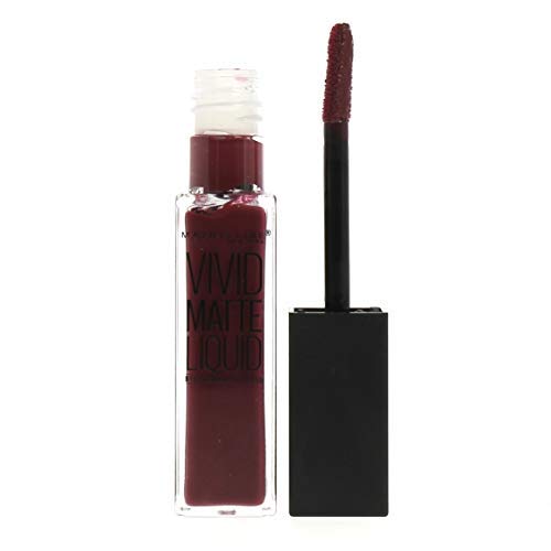 Maybelline New York - Color Sensational, Pintalabios Mate Vivid Matte Liquid, Tono 045 Possesed