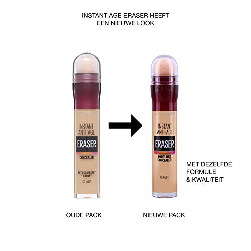 Maybelline New York Eraser Eye Concealer 2 Nude Korektor wygładzający pod oczy