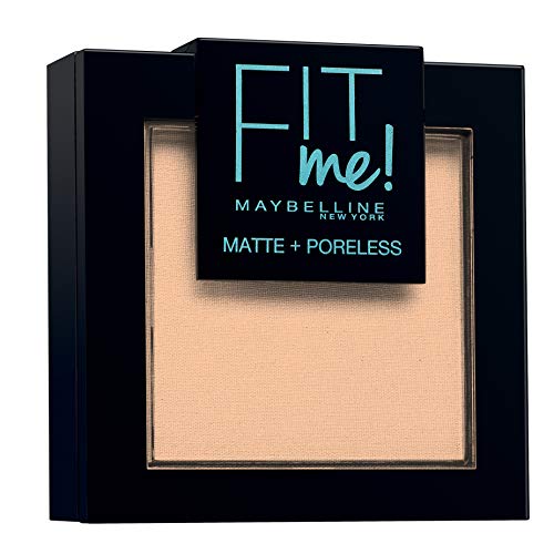 Maybelline New York Fit Me - Polvos Compactos Matificantes y Sin Brillos, Tono 115 Ivory