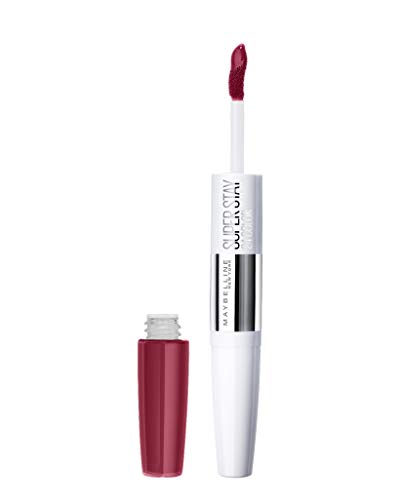 Maybelline New York - Superstay 24H, Pintalabios Mate de Larga Duración, Tono 195 Raspberry