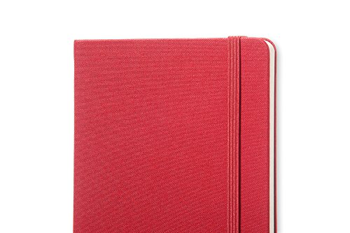 Moleskine Two-Go - Cuaderno, color rojo frambuesa (CARNET CLASSIQUE COUV RIGIDE)