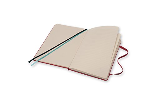 Moleskine Two-Go - Cuaderno, color rojo frambuesa (CARNET CLASSIQUE COUV RIGIDE)