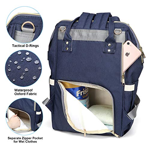 Mooedcoe Mochila Pañales Maternal Bolso Carro Bebé Mochila Carrito Bebe Impermeable