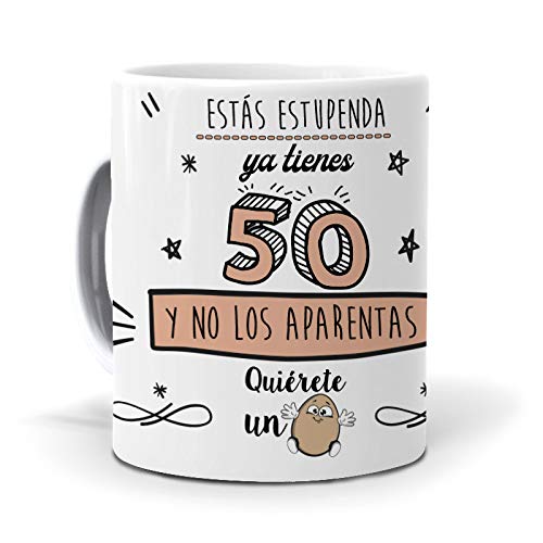 mundohuevo Taza Ya Tienes 50 y no los aparentas