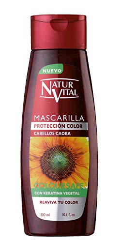 Naturaleza y Vida Mascarilla Coloursafe Caoba - 300 ml