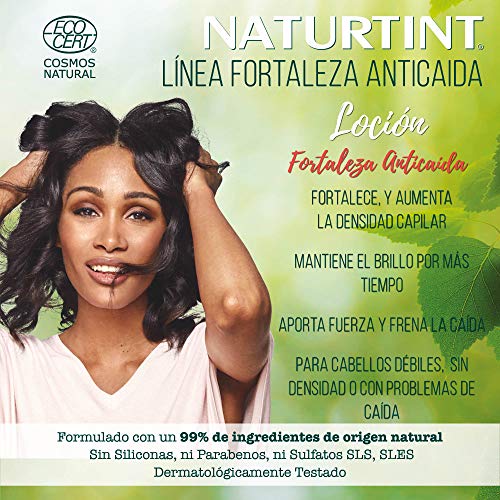 Naturtint Eco Loción Fortaleza Anticaída, Aporta Densidad, Brillo Natural 125ml