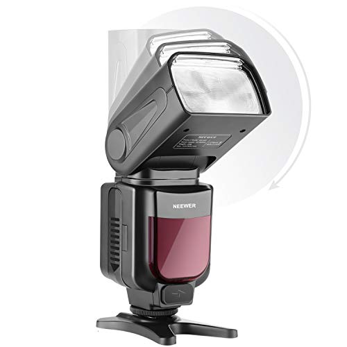 Neewer NW625 GN54 Speedlite Flash Canon Nikon Panasonic Olympus Pentax Fuji DSLR Cámaras sin Espejo y Sony Zapata Mi como a9 a7 a7II a7III a7R III a7RII a7SII a6000 a6300 a6500