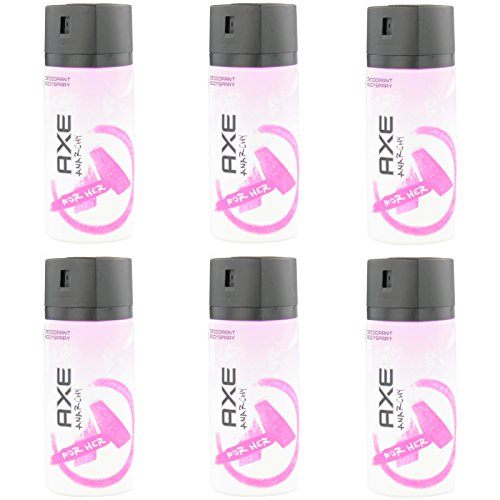 NEW Diseño Axe Anarchy for Her Desodorante Spray 6 x 150 ml = 900 ml