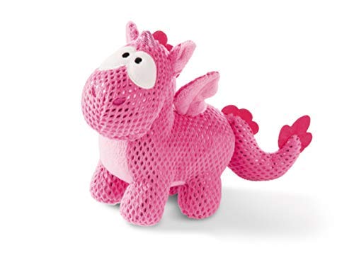 NICI- Peluche Unicornio-dragón Ruby de la Rosa 13cm (45696)