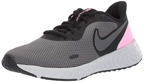 Nike Revolution 5, Mujer, Multicolor (Black/Psychic Pink/Dark Grey 004), 40 EU