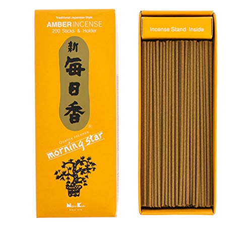 nippon kodo Morning Star Ámbar Incienso, 200 barritas