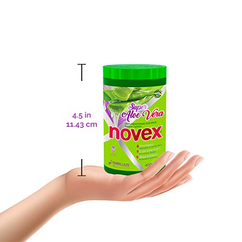 Novex Mascarilla Aloe Vera, 400 ml, Pack de 1