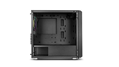 Nox Hummer Fusion S - NXHUMMERFSNS - Caja PC, ARGB, USB 3.0, Color Negro