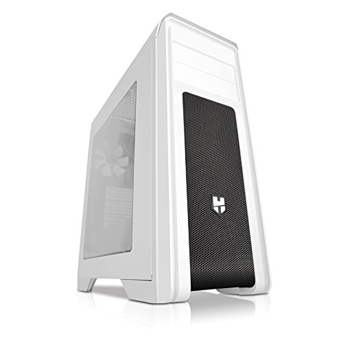 Nox Hummer ZX Zero - NXHUMMERZXZ - Caja PC, ATX, Color Blanco