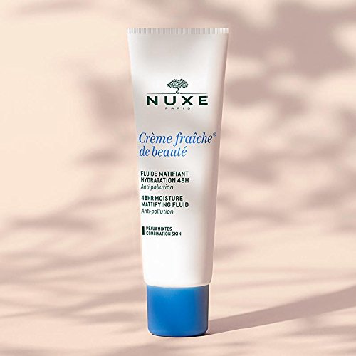 NUXE Fluido Matificante Hidratante Crème Fraîche® De Beauté Pieles Mixtas. Tubo 50 Ml