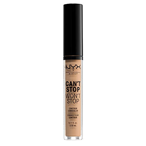 Nyx Professional Makeup Corrector No Comedogénico, Waterproof Y De Larga Duración Can'T Stop Won'T Stop 24H Tono 9 Medium Olive Para Pieles Medio Claras