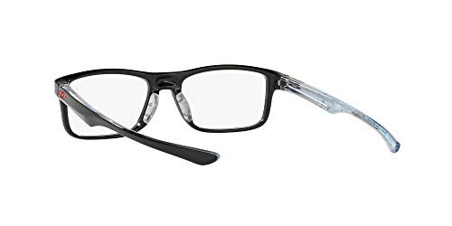 Oakley 0OX8081 Monturas de gafas, Polished Black, 53 Unisex