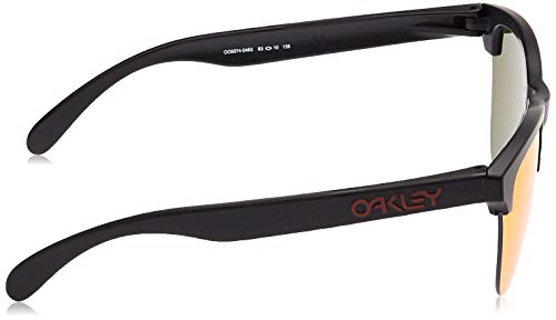 Oakley Frogskins Lite 937404 Gafas de Sol, Matte Black, 63 para Hombre