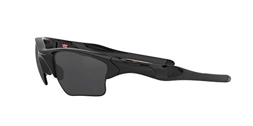 Oakley Half Jacket 2.0, Gafas de Sol para Ciclismo, Hombre, Polished black, 62 mm