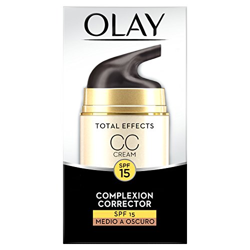 OLAY Total effects 7 en 1 crema CC tono medio a oscuro antiedad caja 50 ml