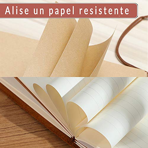 OMNIQI Regalo para hija, Un regalo de mamá a hija, Diario de cuero para mi hija, regalos originales cuaderno de viaje notas, libretas bonitas ideas regalo mujer, regalo de navidad de madre a hija