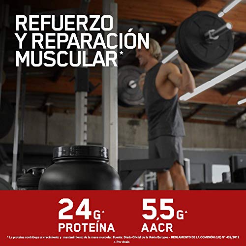 Optimum Nutrition ON Gold Standard 100% Whey Proteína en Polvo Suplementos Deportivos, Glutamina y Aminoacidos, BCAA, Extremo Chocolate, Leche, 28 Porciones, 900 g, Embalaje Puede Variar