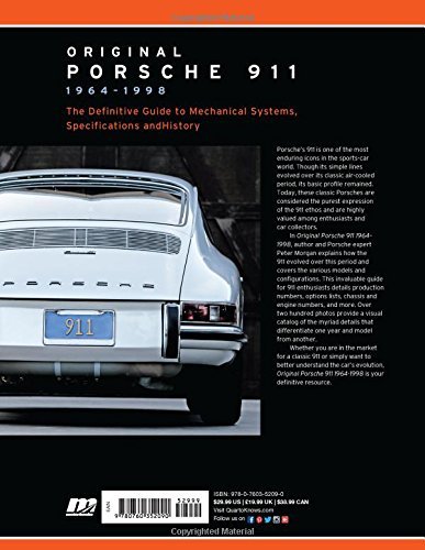 Original Porsche 911 1964-1998: The Definitive Guide to Mechanical Systems, Specifications and History (Collector's Originality Guide)