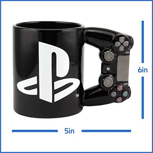 Paladone PP5853PS Playstation 4ª generación Controller taza – Taza de café de cerámica para jugadores