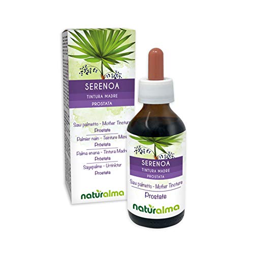 PALMA ENANA AMERICANA (Serenoa repens o Sabal serrulata) frutos Tintura Madre sin alcohol NATURALMA | Extracto líquido gotas 100 ml | Complemento alimenticio | Vegano