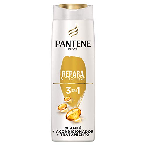 Pantene Pro-V Repara & Protege Champú, Acondicionador y Tratamiento 3 En 1, Combate al Instante Los Signos Del Daño, 300 ml