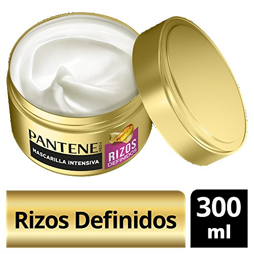 Pantene Rizos Definidos Mascarilla, Hidrata para Conseguir unos Rizos Sedosos y Definidos - 300 ml