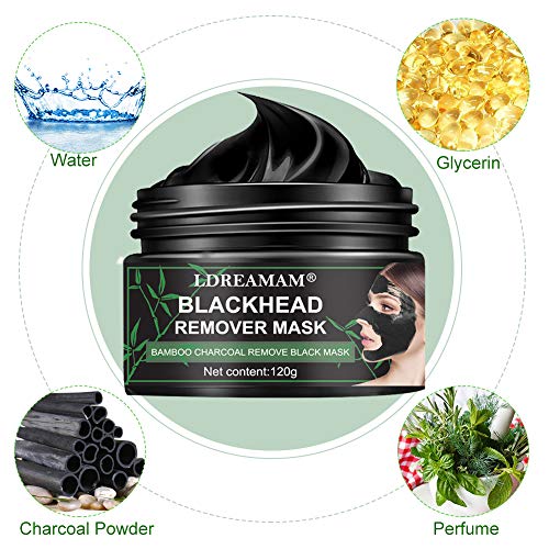 Peel Off Máscara,Mascarilla Exfoliante Facial,Mascarillas Exfoliantes y Limpiadoras,Mascarilla Puntos Negros,Deep Cleansing Mascarilla Exfoliante Limpiadora contra Puntos Negros y Acné para