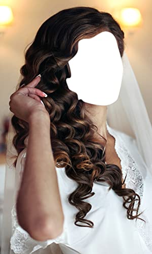 Pelo de la boda Montaje de la foto