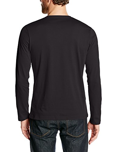 Pepe Jeans Eggo Long, Top de Manga Larga Para Hombre, Negro (Black 999), Small