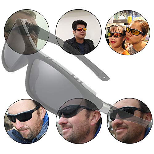 Perfectmiaoxuan Gafas de sol polarizadas para hombre mujer/Golf de pesca fresco Ciclismo El golf Conducción Pescar Alpinismo Deportes al aire libre Gafas de sol