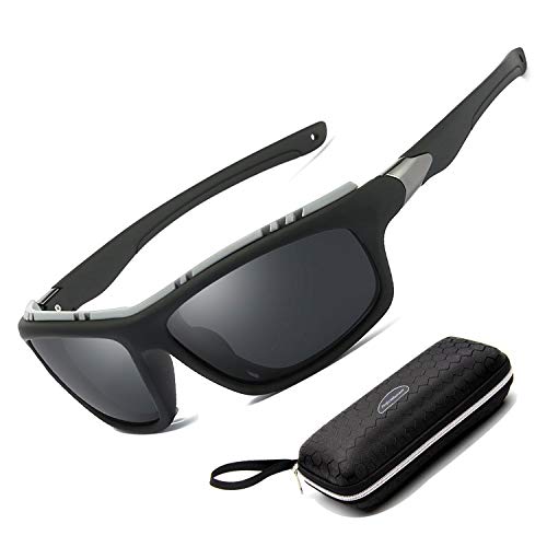 Perfectmiaoxuan Gafas de sol polarizadas para hombre mujer/Golf de pesca fresco Ciclismo El golf Conducción Pescar Alpinismo Deportes al aire libre Gafas de sol