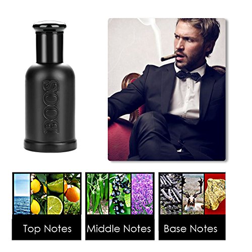 Perfume de hombre Classic Cologne Perfume de larga duración de Gentleman Temptations - 50ml(01#)